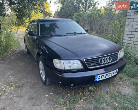 Синий Ауди А6, объемом двигателя 2.8 л и пробегом 450 тыс. км за 3600 $, фото 1 на Automoto.ua