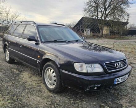 Синий Ауди А6, объемом двигателя 2.5 л и пробегом 555 тыс. км за 2850 $, фото 1 на Automoto.ua