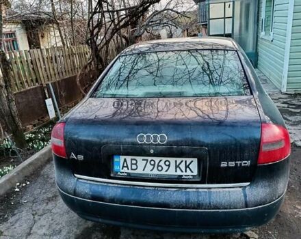 Синий Ауди А6, объемом двигателя 2.5 л и пробегом 320 тыс. км за 3100 $, фото 1 на Automoto.ua