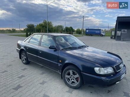 Синий Ауди А6, объемом двигателя 2.5 л и пробегом 350 тыс. км за 2300 $, фото 1 на Automoto.ua