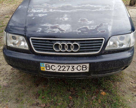 Синий Ауди А6, объемом двигателя 2.5 л и пробегом 300 тыс. км за 1900 $, фото 1 на Automoto.ua
