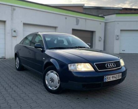 Синий Ауди А6, объемом двигателя 1.8 л и пробегом 316 тыс. км за 3950 $, фото 1 на Automoto.ua