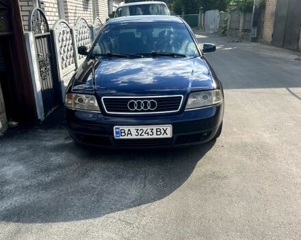 Синий Ауди А6, объемом двигателя 2.5 л и пробегом 400 тыс. км за 3800 $, фото 1 на Automoto.ua