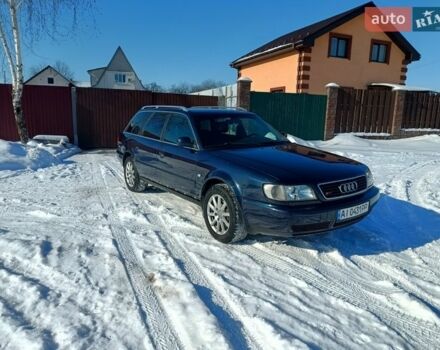 Синий Ауди А6, объемом двигателя 2.46 л и пробегом 600 тыс. км за 4100 $, фото 1 на Automoto.ua