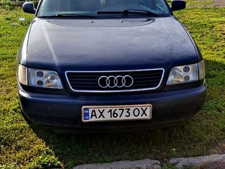 Синий Ауди А6, объемом двигателя 2.8 л и пробегом 400 тыс. км за 2700 $, фото 1 на Automoto.ua