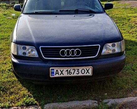Синий Ауди А6, объемом двигателя 2.8 л и пробегом 400 тыс. км за 2700 $, фото 1 на Automoto.ua
