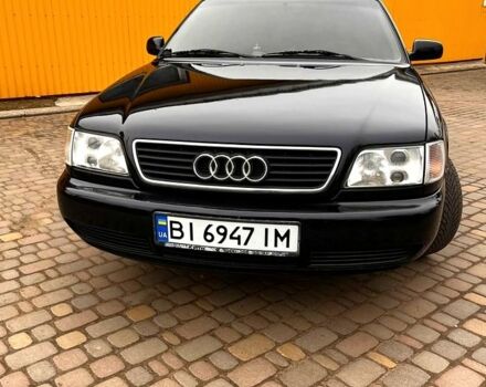 Синий Ауди А6, объемом двигателя 2.5 л и пробегом 368 тыс. км за 3900 $, фото 1 на Automoto.ua