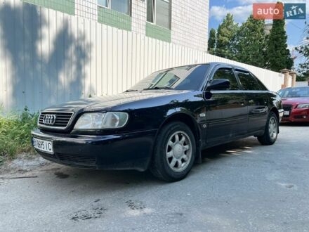 Синій Ауді А6, об'ємом двигуна 2.6 л та пробігом 400 тис. км за 2900 $, фото 1 на Automoto.ua