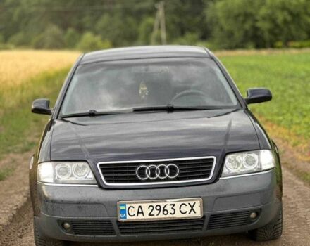 Синий Ауди А6, объемом двигателя 1.8 л и пробегом 250 тыс. км за 3500 $, фото 1 на Automoto.ua
