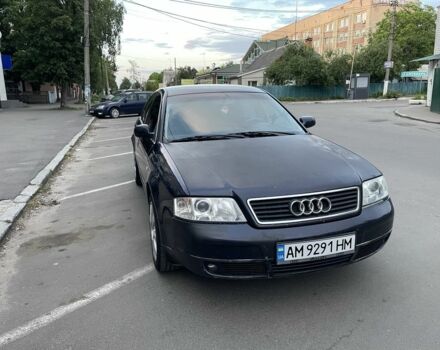 Синій Ауді А6, об'ємом двигуна 1.8 л та пробігом 388 тис. км за 3000 $, фото 1 на Automoto.ua