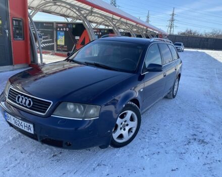 Синий Ауди А6, объемом двигателя 2.5 л и пробегом 200 тыс. км за 3300 $, фото 1 на Automoto.ua