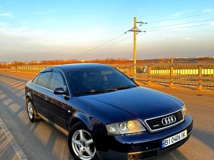 Ауді А6 1998 у Полтаві на Automoto.ua Синій Ауді А6, об'ємом двигуна 19 л та пробігом 500 тис. км за 4100 $, фото 1 на Automoto.ua