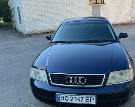 Синий Ауди А6, объемом двигателя 1.8 л и пробегом 240 тыс. км за 3500 $, фото 1 на Automoto.ua