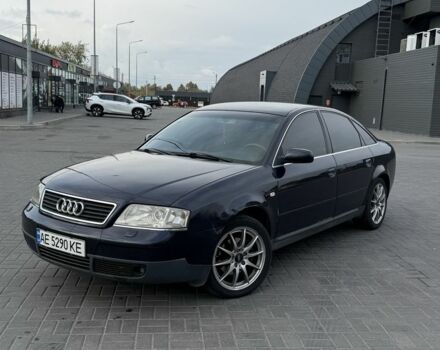 Синий Ауди А6, объемом двигателя 2.4 л и пробегом 376 тыс. км за 3400 $, фото 1 на Automoto.ua