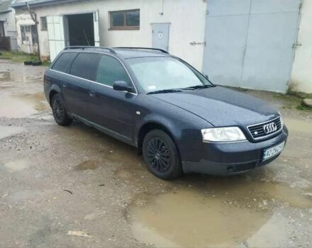 Синий Ауди А6, объемом двигателя 2.5 л и пробегом 300 тыс. км за 3000 $, фото 1 на Automoto.ua