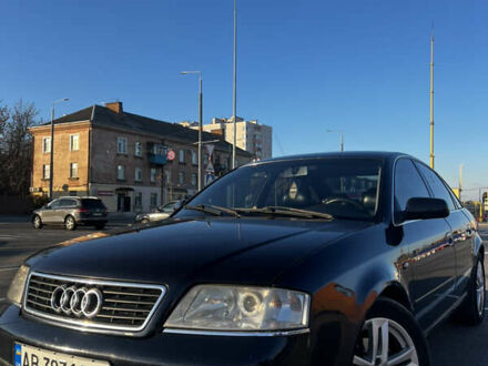 Синий Ауди А6, объемом двигателя 2.4 л и пробегом 335 тыс. км за 3550 $, фото 1 на Automoto.ua