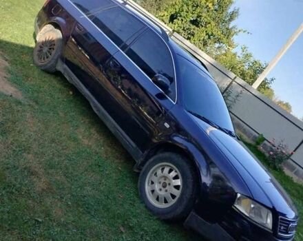 Синий Ауди А6, объемом двигателя 2.5 л и пробегом 250 тыс. км за 1900 $, фото 1 на Automoto.ua