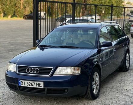 Синий Ауди А6, объемом двигателя 2.4 л и пробегом 350 тыс. км за 3750 $, фото 1 на Automoto.ua