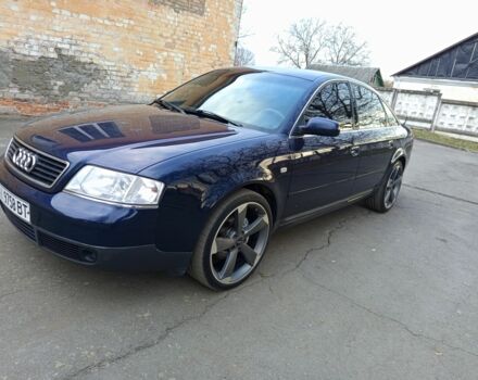 Синий Ауди А6, объемом двигателя 1.8 л и пробегом 265 тыс. км за 4400 $, фото 1 на Automoto.ua