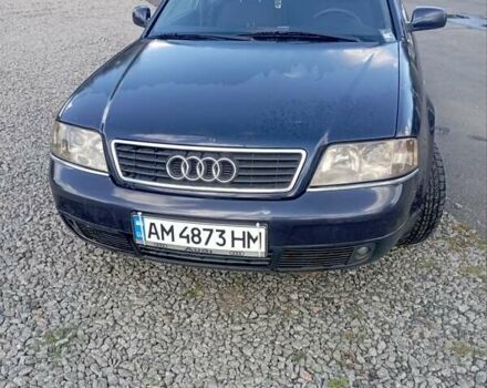 Синий Ауди А6, объемом двигателя 2.5 л и пробегом 388 тыс. км за 2700 $, фото 1 на Automoto.ua