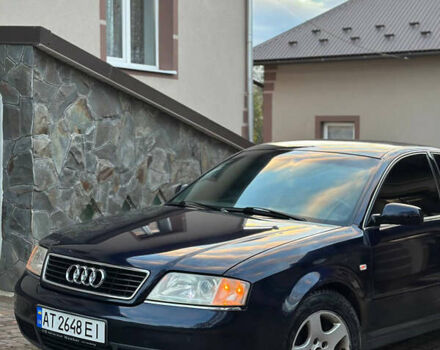 Синий Ауди А6, объемом двигателя 2.5 л и пробегом 300 тыс. км за 3650 $, фото 1 на Automoto.ua