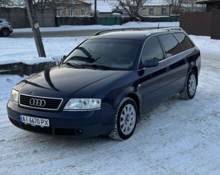 Синий Ауди А6, объемом двигателя 2.4 л и пробегом 310 тыс. км за 4200 $, фото 1 на Automoto.ua