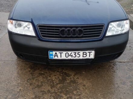 Синий Ауди А6, объемом двигателя 2.8 л и пробегом 304 тыс. км за 3500 $, фото 1 на Automoto.ua