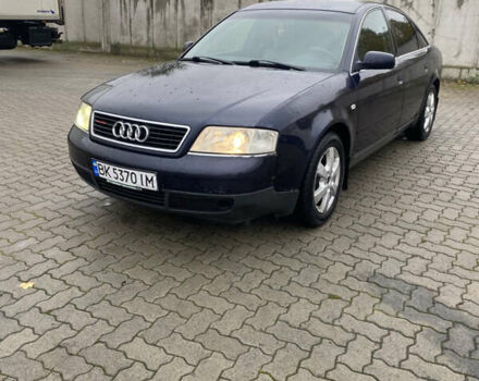 Синий Ауди А6, объемом двигателя 2.5 л и пробегом 427 тыс. км за 3300 $, фото 1 на Automoto.ua