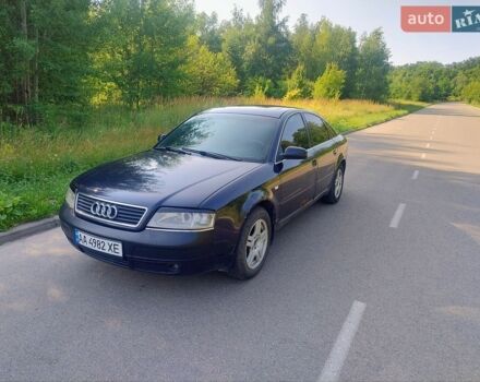 Синий Ауди А6, объемом двигателя 2.4 л и пробегом 400 тыс. км за 2400 $, фото 1 на Automoto.ua
