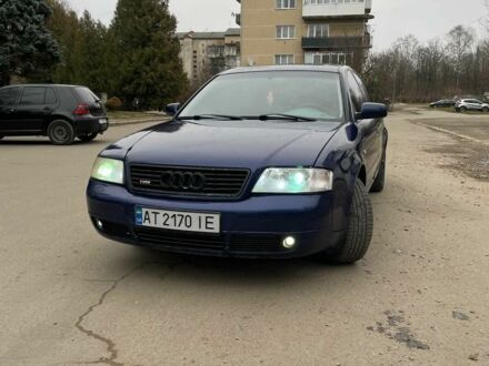 Синий Ауди А6, объемом двигателя 2.8 л и пробегом 350 тыс. км за 3500 $, фото 1 на Automoto.ua
