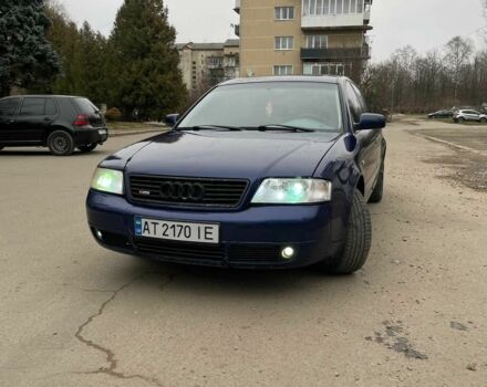 Синий Ауди А6, объемом двигателя 2.8 л и пробегом 350 тыс. км за 3500 $, фото 1 на Automoto.ua