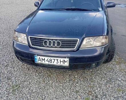 Синій Ауді А6, об'ємом двигуна 2.5 л та пробігом 388 тис. км за 2400 $, фото 1 на Automoto.ua