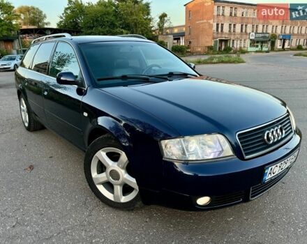 Синий Ауди А6, объемом двигателя 2.4 л и пробегом 395 тыс. км за 4500 $, фото 1 на Automoto.ua