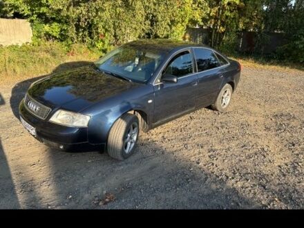 Синий Ауди А6, объемом двигателя 2.4 л и пробегом 240 тыс. км за 3200 $, фото 1 на Automoto.ua