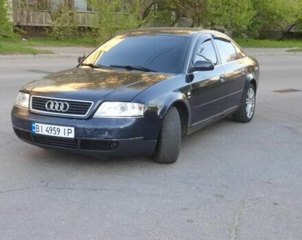 Синий Ауди А6, объемом двигателя 2.5 л и пробегом 289 тыс. км за 2999 $, фото 1 на Automoto.ua