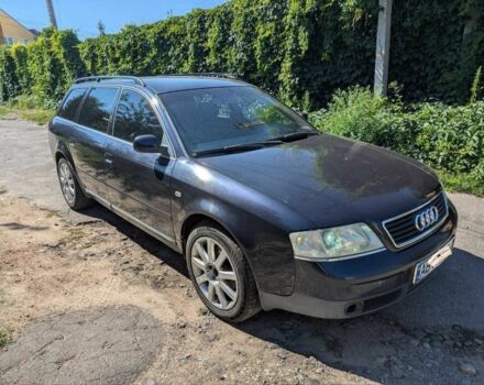 Синий Ауди А6, объемом двигателя 2.5 л и пробегом 342 тыс. км за 3500 $, фото 1 на Automoto.ua