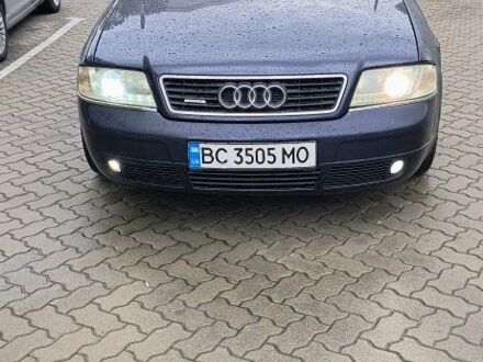 Синий Ауди А6, объемом двигателя 1.8 л и пробегом 300 тыс. км за 3500 $, фото 1 на Automoto.ua