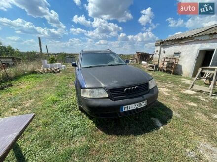 Синий Ауди А6, объемом двигателя 2.5 л и пробегом 400 тыс. км за 1500 $, фото 1 на Automoto.ua