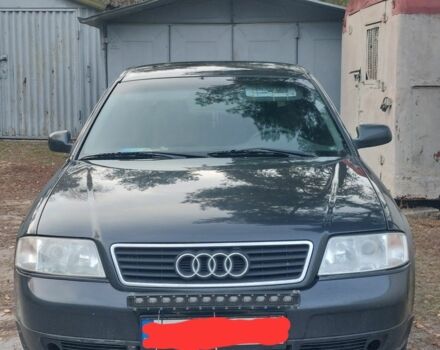 Синий Ауди А6, объемом двигателя 2.4 л и пробегом 343 тыс. км за 4000 $, фото 1 на Automoto.ua