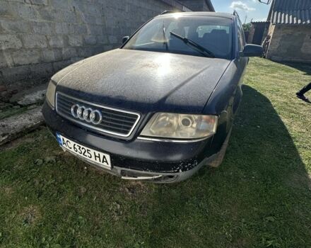 Синий Ауди А6, объемом двигателя 2.5 л и пробегом 555 тыс. км за 1500 $, фото 1 на Automoto.ua