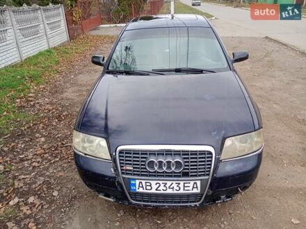 Синий Ауди А6, объемом двигателя 2.5 л и пробегом 411 тыс. км за 2650 $, фото 1 на Automoto.ua