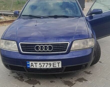 Синий Ауди А6, объемом двигателя 2.5 л и пробегом 380 тыс. км за 3300 $, фото 1 на Automoto.ua