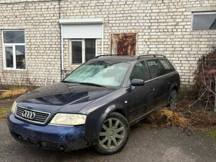 Синий Ауди А6, объемом двигателя 2.4 л и пробегом 350 тыс. км за 700 $, фото 1 на Automoto.ua