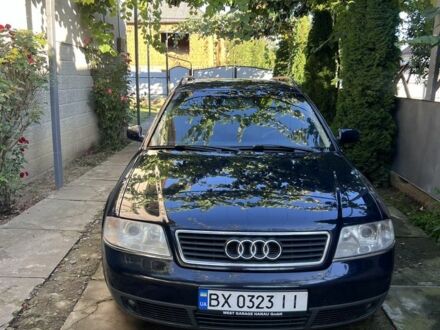 Синий Ауди А6, объемом двигателя 2.5 л и пробегом 380 тыс. км за 3599 $, фото 1 на Automoto.ua