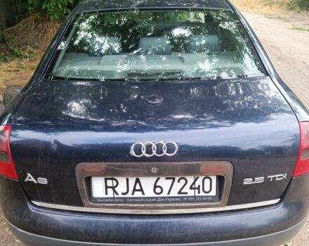 Синій Ауді А6, об'ємом двигуна 2.5 л та пробігом 210 тис. км за 2600 $, фото 1 на Automoto.ua