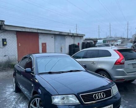 Синий Ауди А6, объемом двигателя 1.78 л и пробегом 300 тыс. км за 4000 $, фото 1 на Automoto.ua