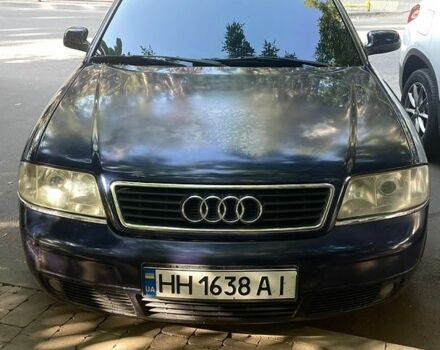 Синий Ауди А6, объемом двигателя 2.5 л и пробегом 300 тыс. км за 3500 $, фото 1 на Automoto.ua