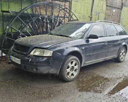 Синий Ауди А6, объемом двигателя 2.4 л и пробегом 200 тыс. км за 1900 $, фото 1 на Automoto.ua