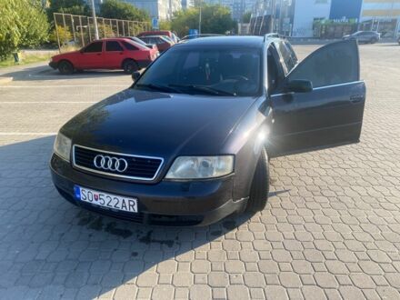 Синий Ауди А6, объемом двигателя 2.5 л и пробегом 392 тыс. км за 2100 $, фото 1 на Automoto.ua