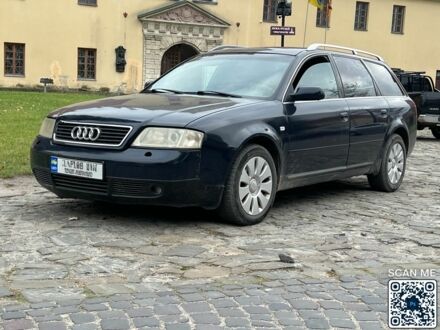 Синий Ауди А6, объемом двигателя 2.5 л и пробегом 300 тыс. км за 2600 $, фото 1 на Automoto.ua